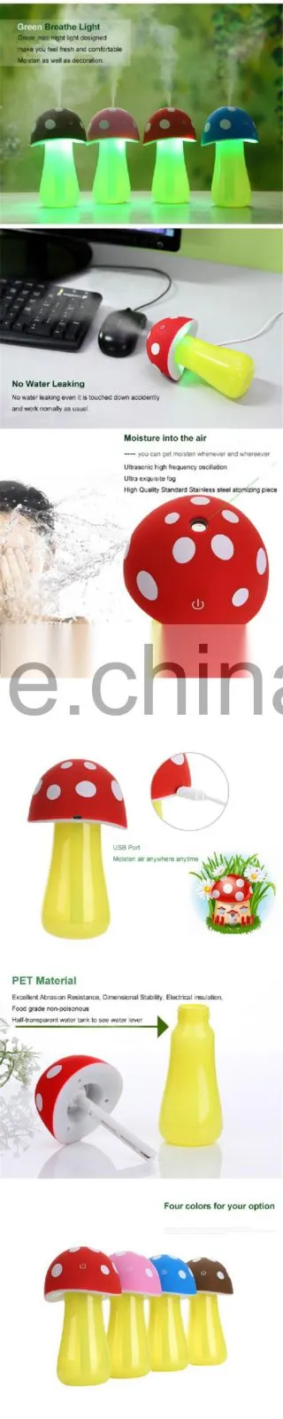 Portable mini USB electric essential aroma oil humidifier diffuser