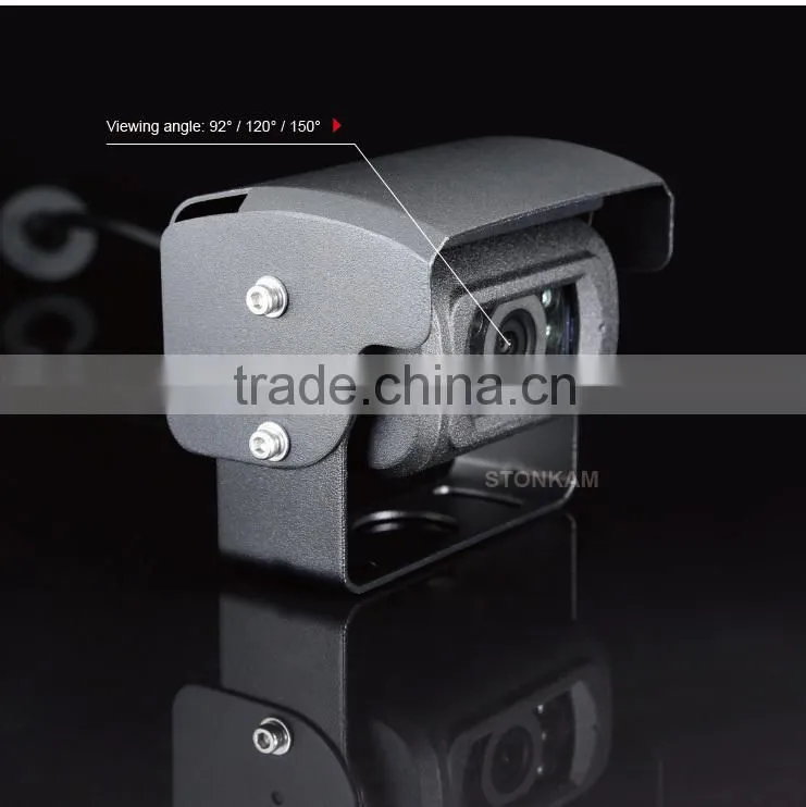 Waterproof truck video camera with autoshutter