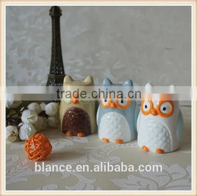 owl salt and pepper shakers for kitchen spices