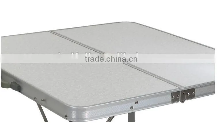 Bestsell MDF Aluminum Adjustable Camping Table Folding Set