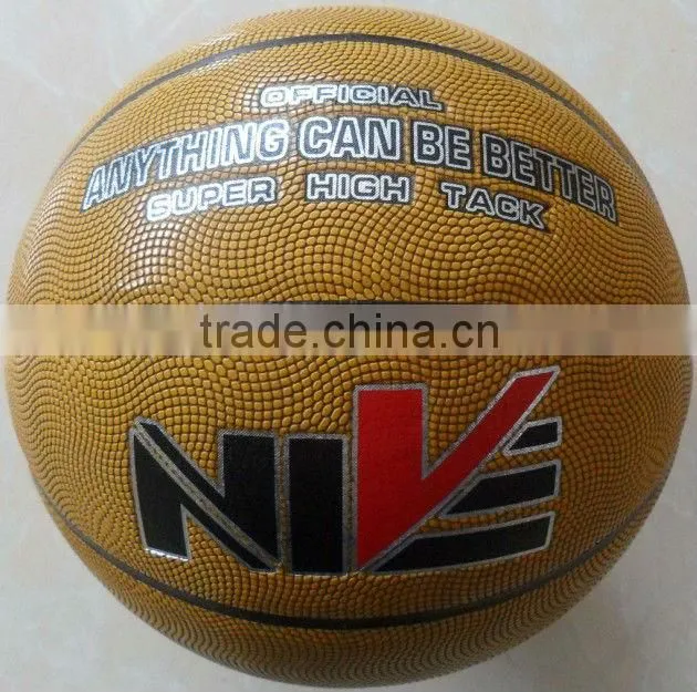 official size and weight match quality PU basketball