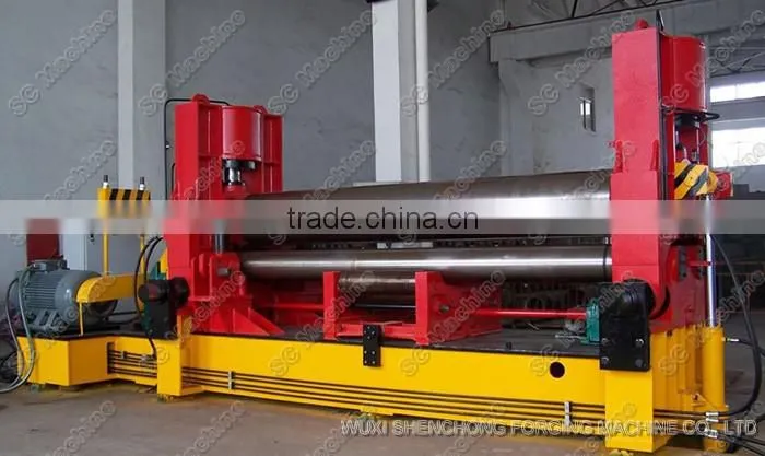 SW11SNC-20mm 3 rollers aluminum rolling machine
