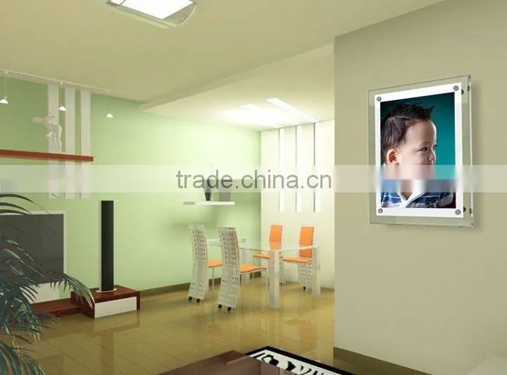 Crystal slim light box, crystal ultrathin light box, crystal LED panel light box