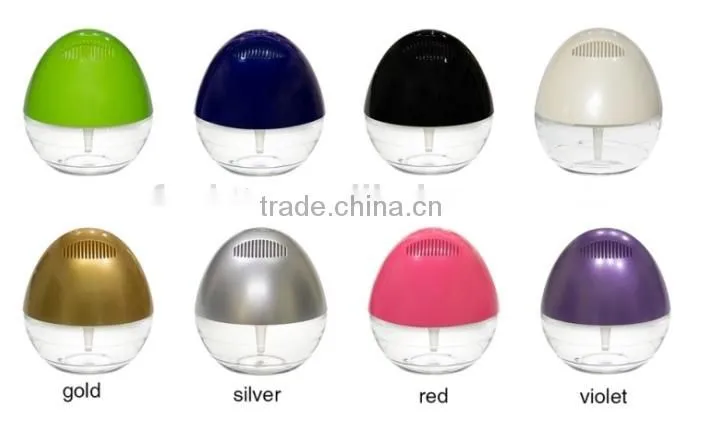 KS-02 aroma essential oil diffuser with colorful LED lights and anion generator