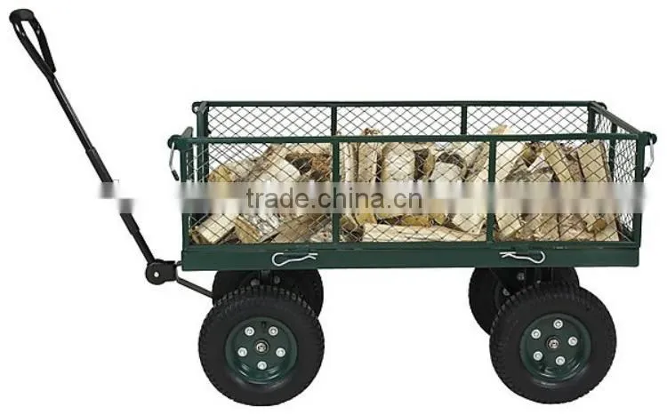 Firewood trolley cart