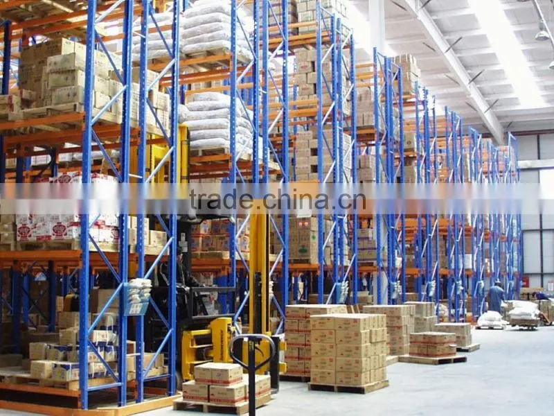 Excellent Quality Customized OEM Rack VNA Pallet Racking With Wheels