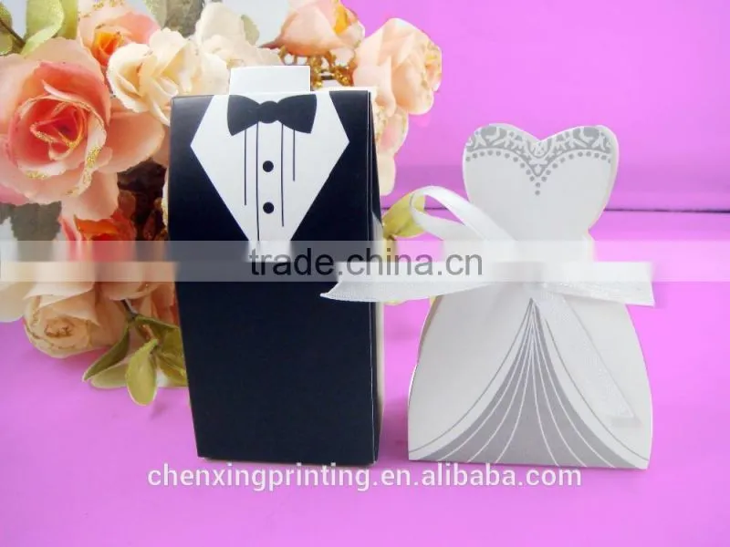 MOQ200sets Wedding Favor Candy Boxes Christmas Gift Box Party wedding favor box paper mini gift boxes