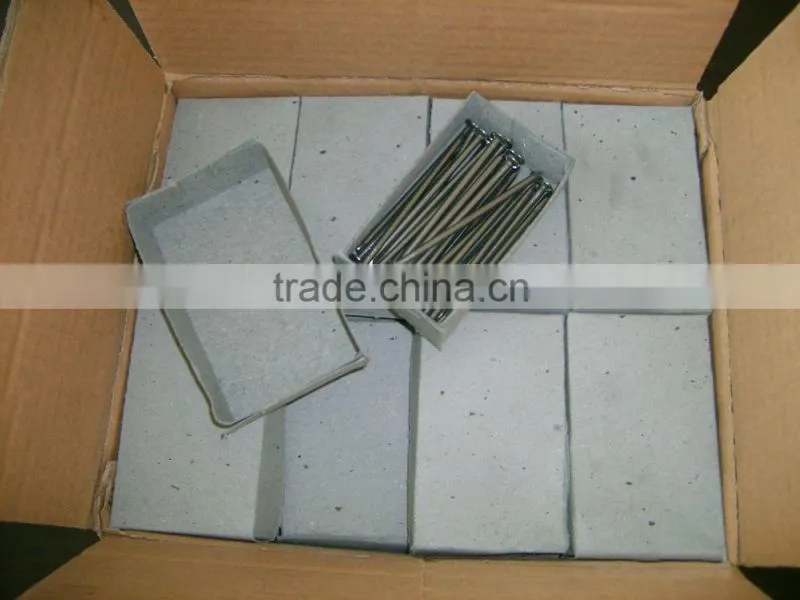 Tianjin factory supply polished Black concrete nails