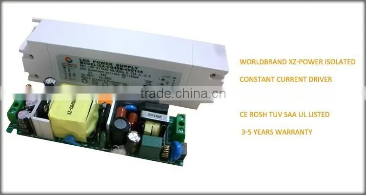 Ceiling Recessed Pandent Mounted 45w 4000LM Rectangular Rotating LED Downlight for Shops with CREE COB Meanwell Driver
