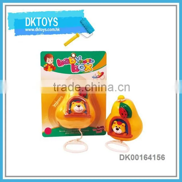 Cute Baby Music Bell Pull Line Rattle