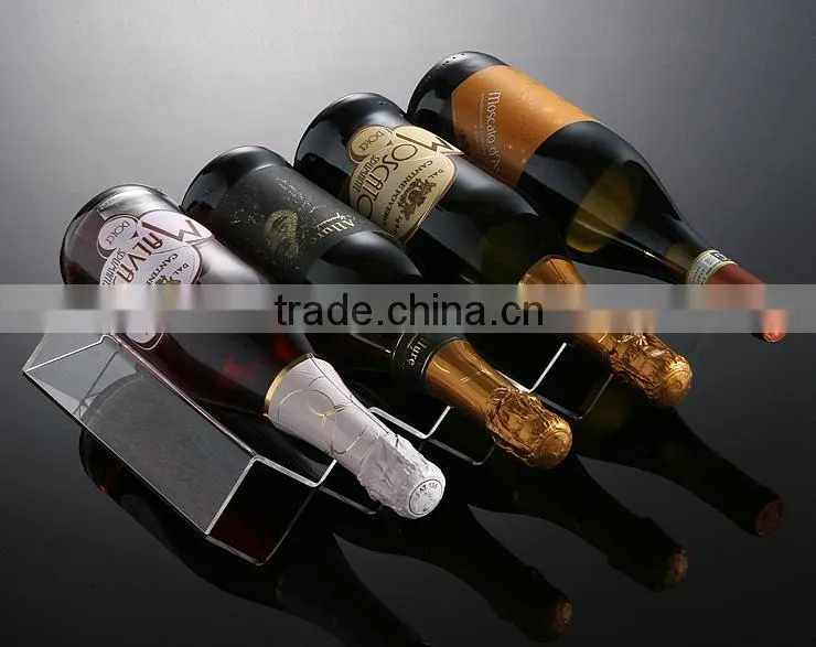 acrylic red wine display stand