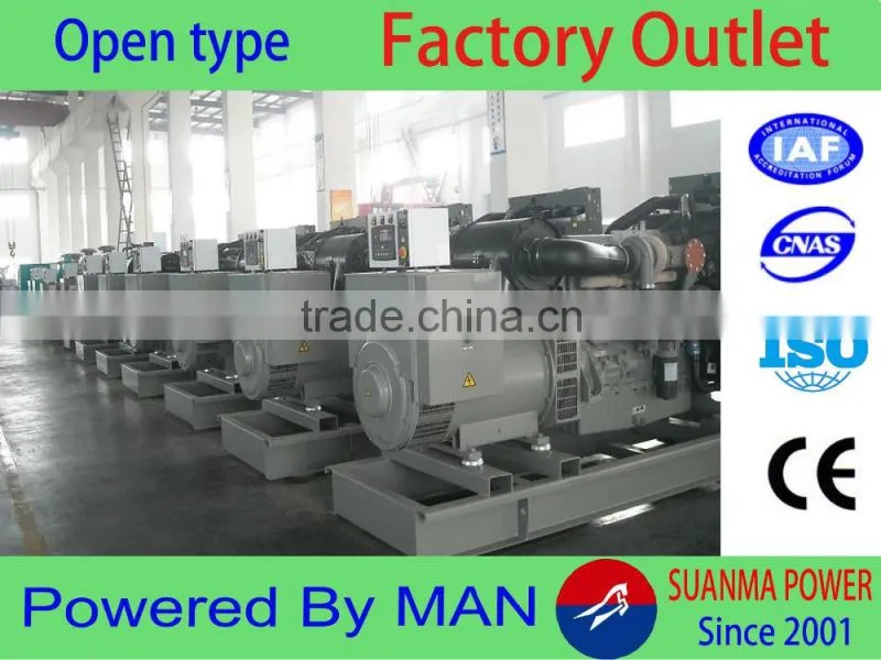 Fast delivery Europe Origin Germany MAN engine 450kw diesel power generator 560kva best portable diesel generator