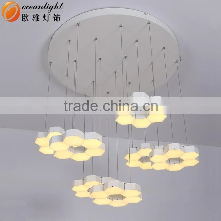 Honey Comb Light Hexagon Pendant Light Modern Decoration Light OXD9955
