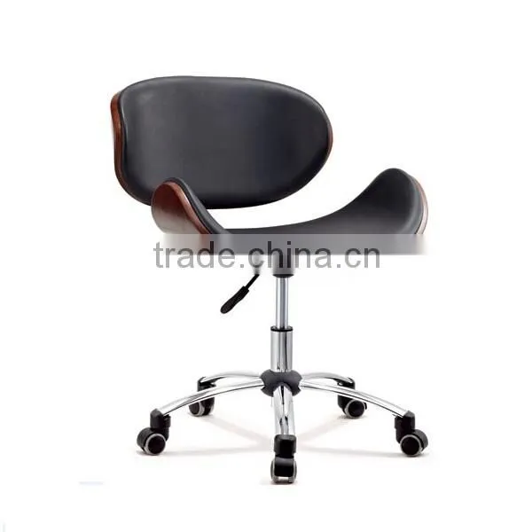 Modern plywood design living room chair, computer chair with web design back rest