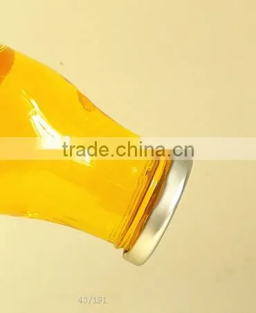 Customized screw lid glass mug for drink