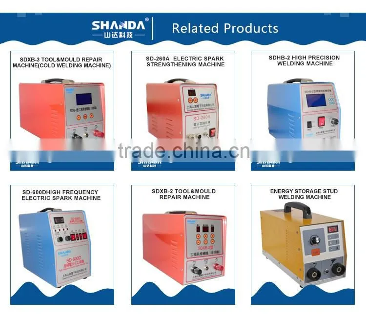 cold welding machine for repairing mould and die