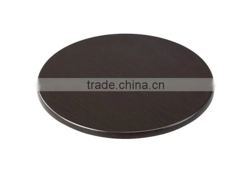 wholesale restaurant set modern metal base wooden top restaurant tables