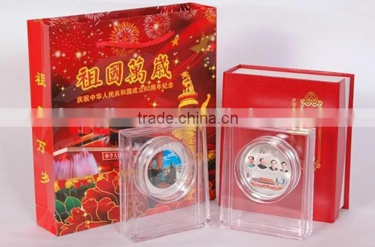 tranparent coin box