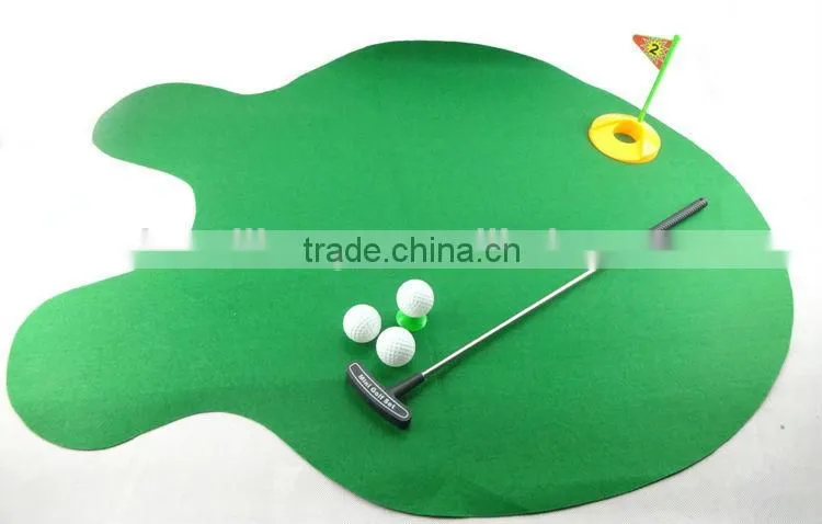 2014 New toys Potty Putter Toilet golf Toilet time golf game