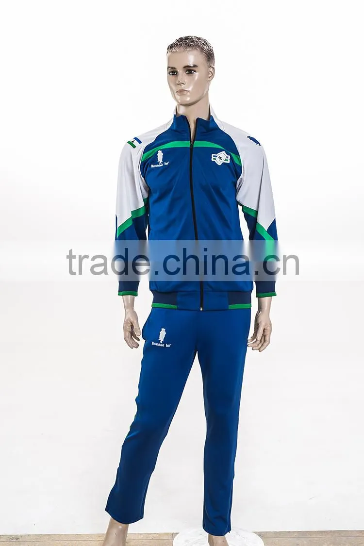 custom design sublimation and printing track suit wholesale
