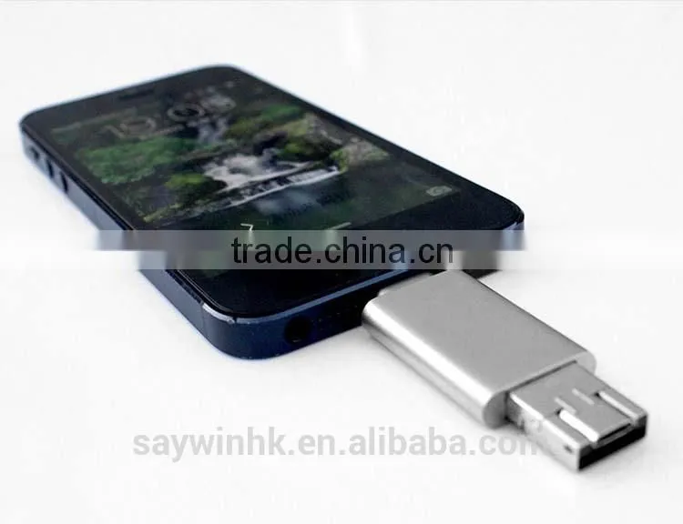 High speed bulk cheap 3 in 1usb flash drives OTG for iPhone/Android/pc