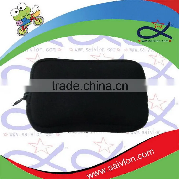 Waterproof light neoprene zipper custom pencil bag