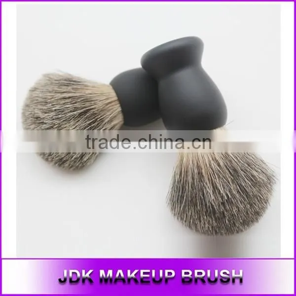 Hot sale Shaving brush fine badger Beard brush plastic tube box, Badger shaving brush custom