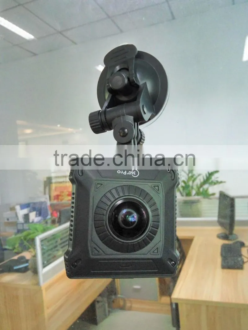 Wifi Dual lens fisheye sport camera 360 720 degree panoramic 1080p panoramic Camera