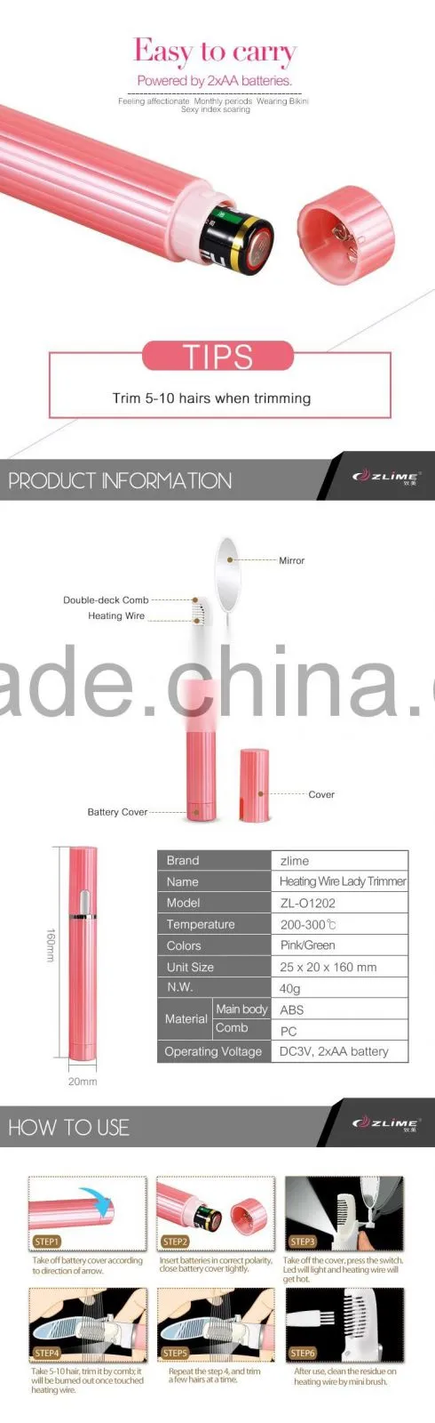 New products lady bikini line hair removal