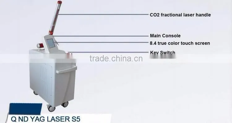CE approved picosure fractional q-switched laser for big tattoo removal