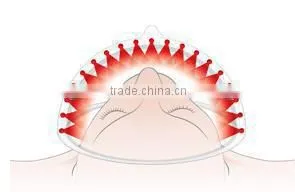 Newest generation IPL light therapy Diamond collagen crystal led mask skin with CE
