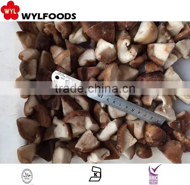 China market selling!Frozen IQF shiitake mushroom export from China good prices best quality