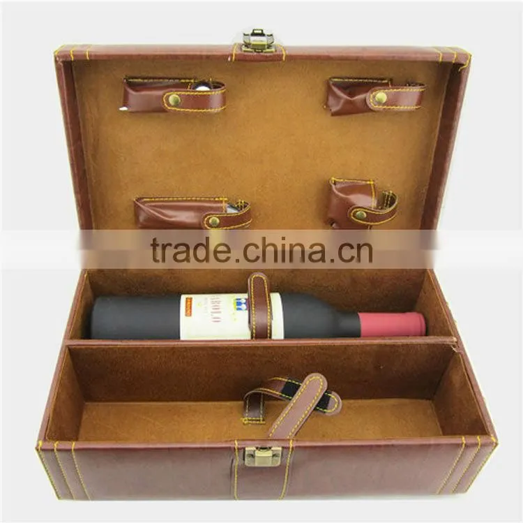 Practical wine gift box set OEM