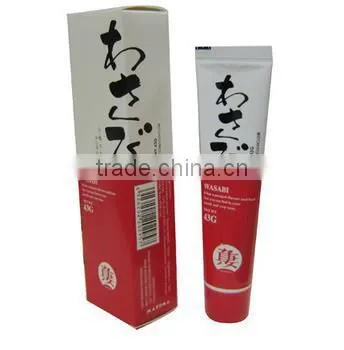 natural wasabi in tube for healthy diet