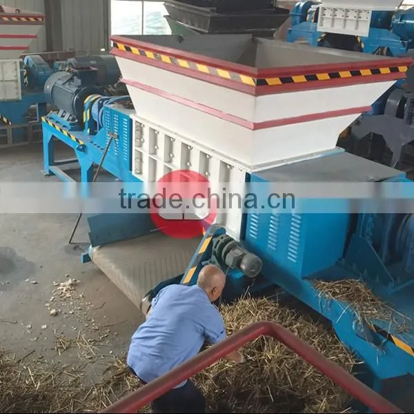 biomass wood chipper machine industrial waste pallet shredder chipper