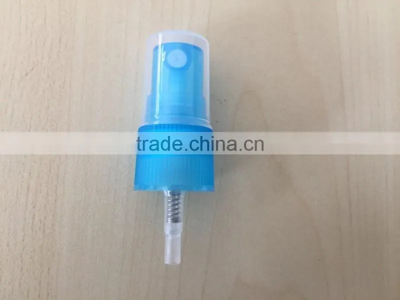 non spill ribbed 18/410 pump spray fine mist sprayer for cosmetc daily