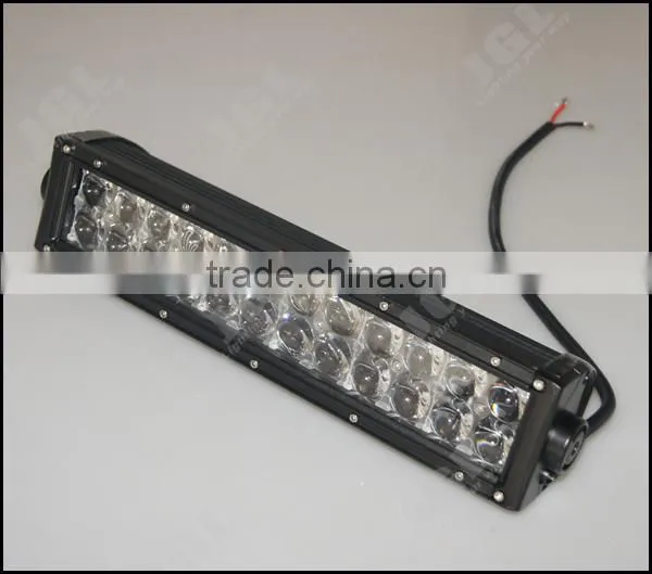 hot sale spot optic led light bar 4D lens offroad truck boat led light bar 2 row