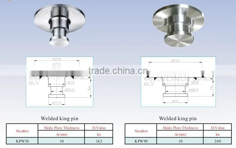 Kingpin for Truck Parts