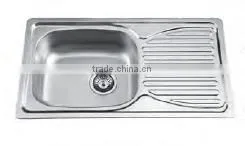 170mm deep sink, 100mm deep, 770x430x170mm, PS-375
