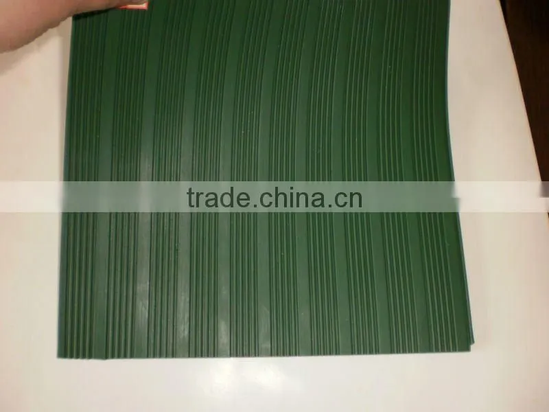 big (3mm to 6mm thickness) non slip garage usage ribbed rubber mat