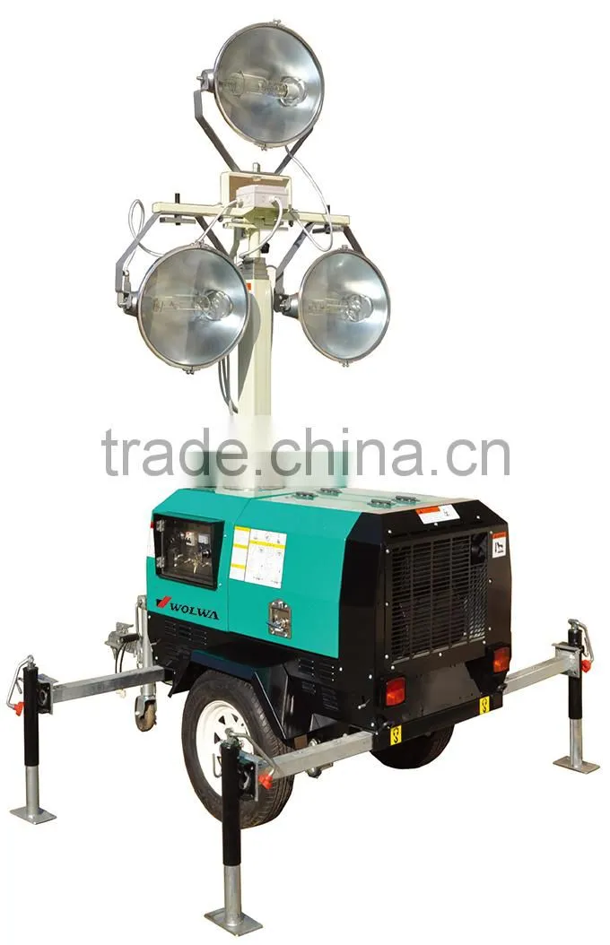 manual construction light tower GNZM41c generator