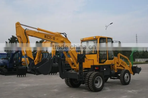 Cheap Price Good Quality New Backhoe Loader WZL25-10A