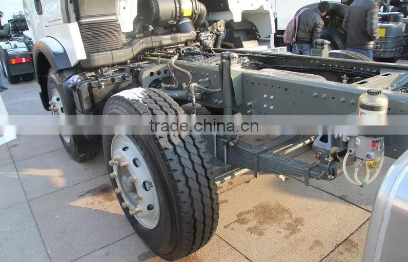 Diesel Type HOWO T5G Cargo Truck Chassis 310hp 8*4 20ton