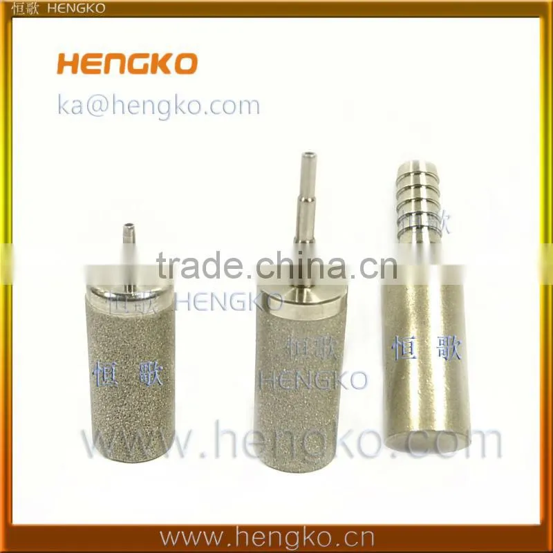 Sintered stainless steel metal porous diffusion stone 2 micron