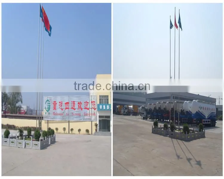 Steel materials ATV semi trailer , travel semi trailer , camper semi trailer for sale