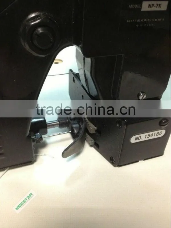 Keestar NP-7K np-7a single needle single thread bag closer sewing machine