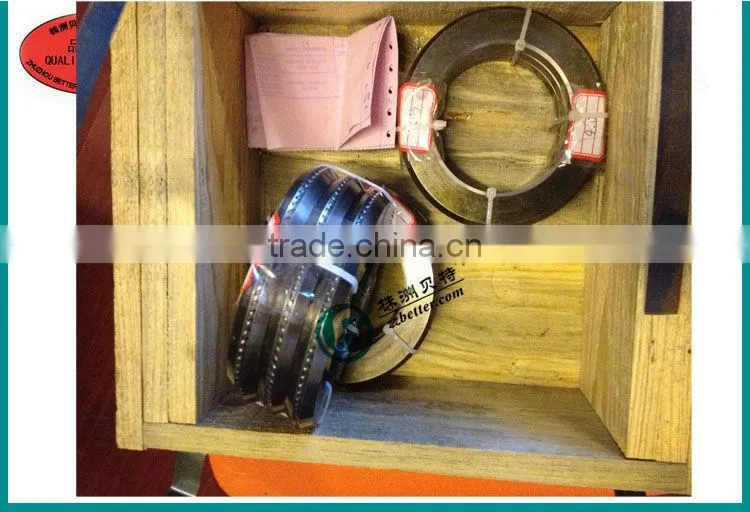 tungsten carbide rolls for hot rolling of seamless stell tubes