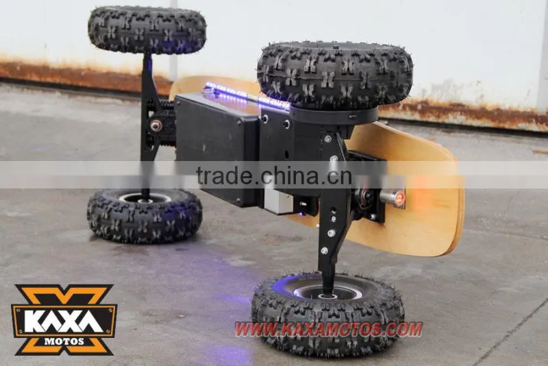 Electric Powered Skateboard 1000W with Brushless Motor