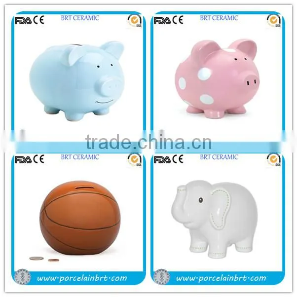 Animal big eyes fish promotion Coin Bank