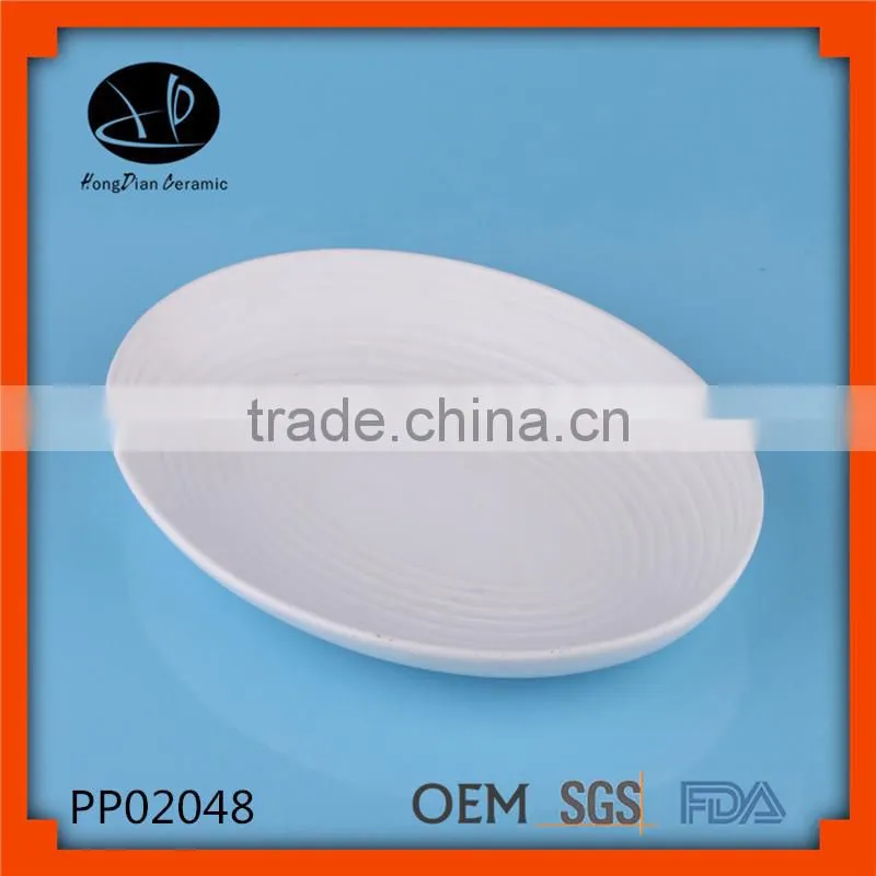 ine stoneware dinner plate ceramic shinning dark blue color elegant plate